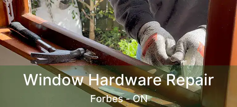  Window Hardware Repair Forbes - ON