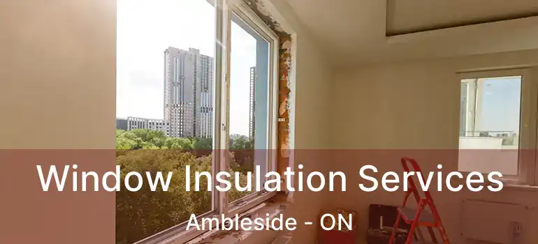  Window Insulation Services Ambleside - ON