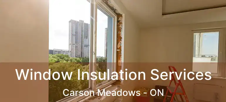  Window Insulation Services Carson Meadows - ON