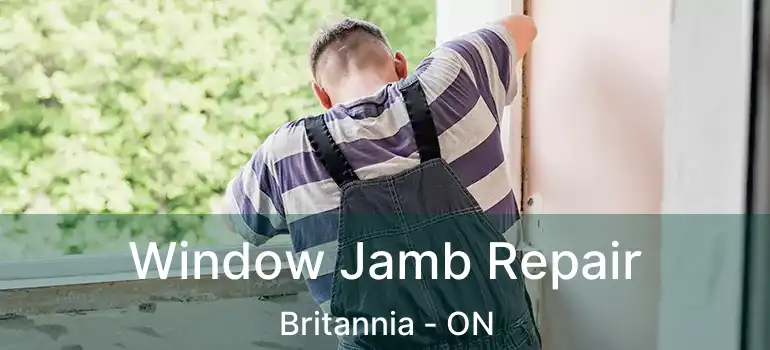  Window Jamb Repair Britannia - ON