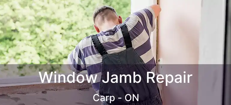  Window Jamb Repair Carp - ON