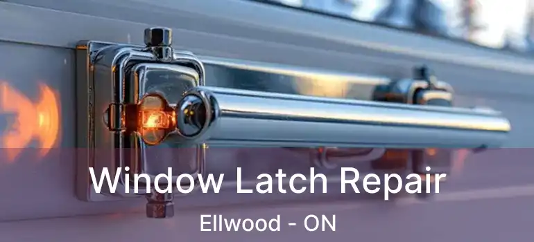  Window Latch Repair Ellwood - ON