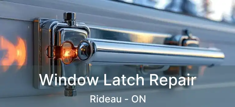  Window Latch Repair Rideau - ON