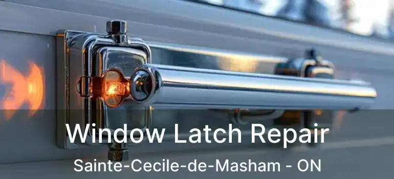  Window Latch Repair Sainte-Cecile-de-Masham - ON