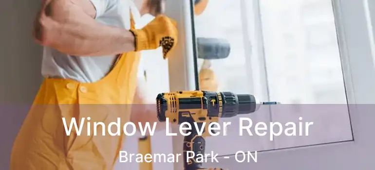  Window Lever Repair Braemar Park - ON