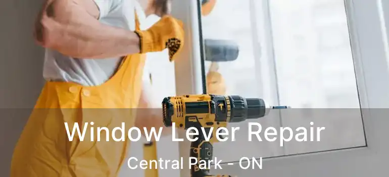  Window Lever Repair Central Park - ON