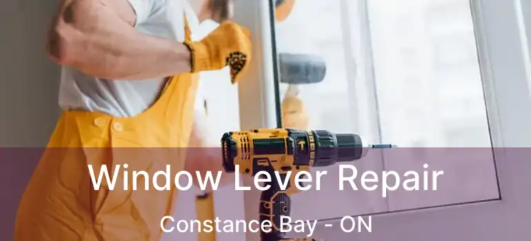  Window Lever Repair Constance Bay - ON