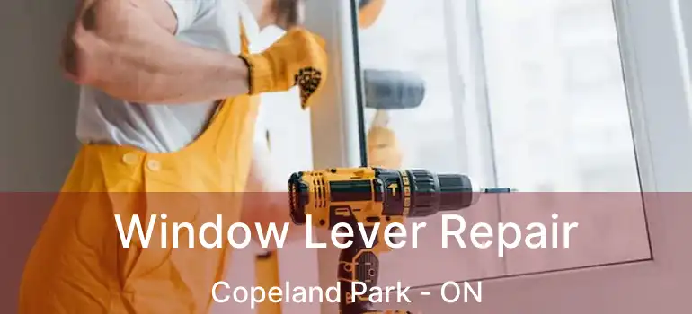  Window Lever Repair Copeland Park - ON