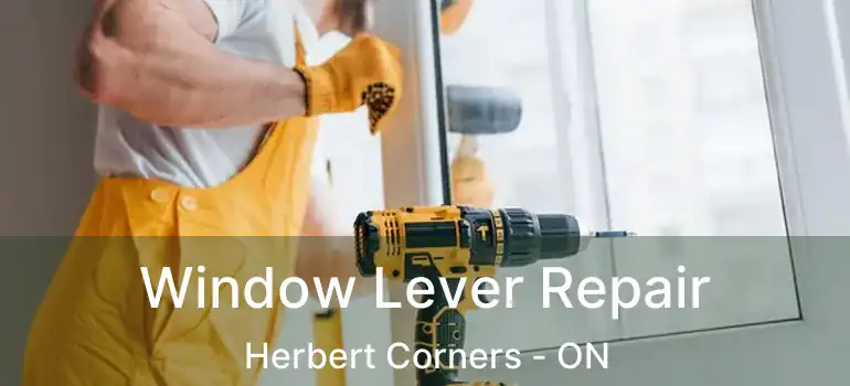  Window Lever Repair Herbert Corners - ON