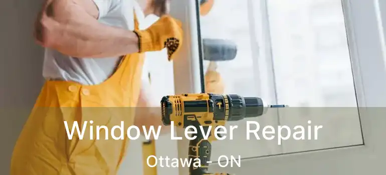  Window Lever Repair Ottawa - ON