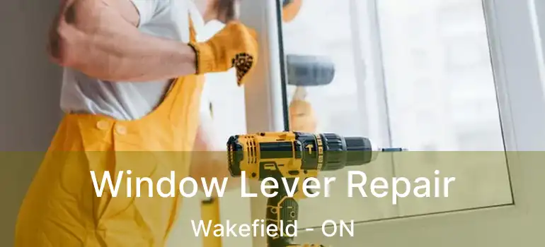  Window Lever Repair Wakefield - ON