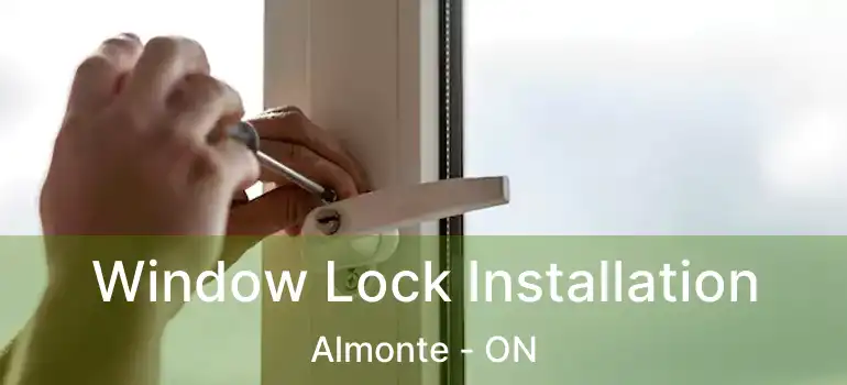  Window Lock Installation Almonte - ON