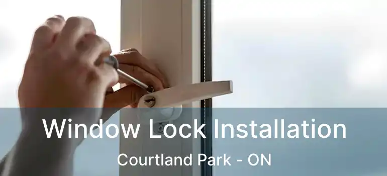  Window Lock Installation Courtland Park - ON