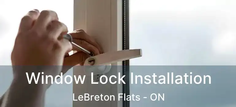  Window Lock Installation LeBreton Flats - ON