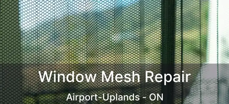  Window Mesh Repair Airport-Uplands - ON