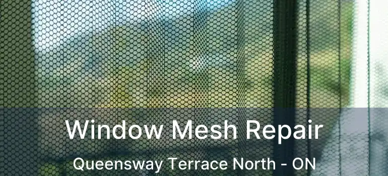  Window Mesh Repair Queensway Terrace North - ON