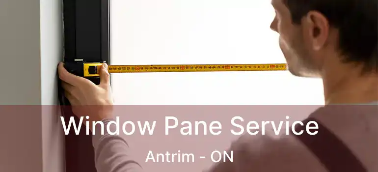  Window Pane Service Antrim - ON