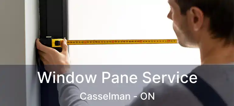  Window Pane Service Casselman - ON