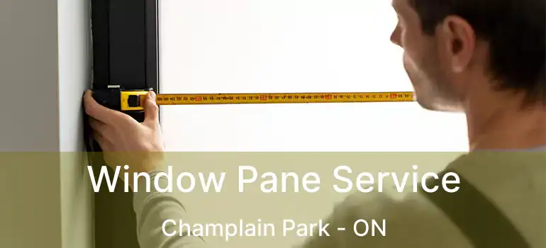  Window Pane Service Champlain Park - ON