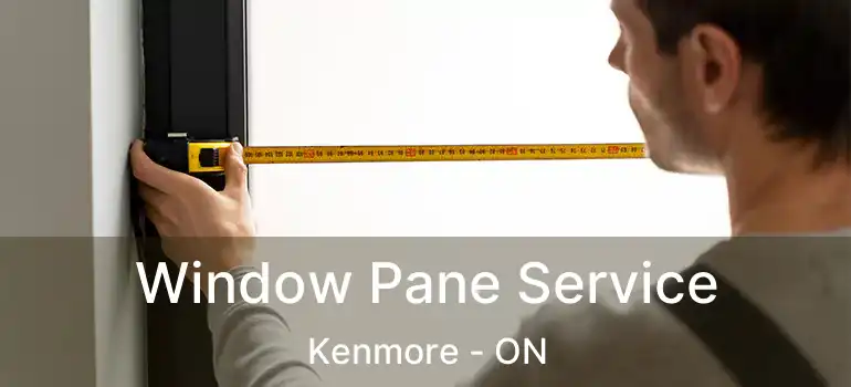  Window Pane Service Kenmore - ON