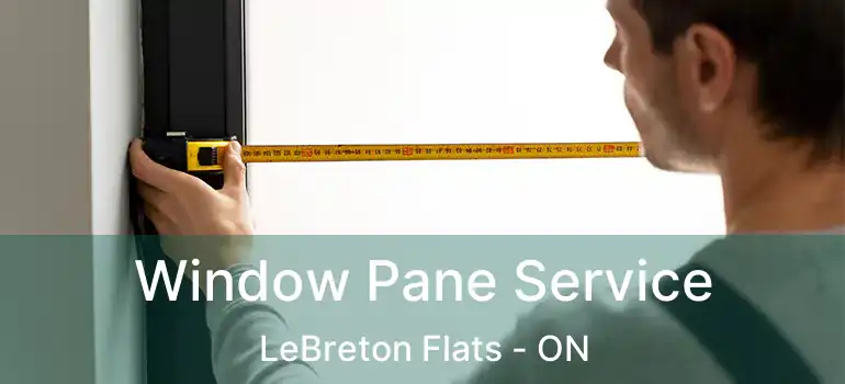  Window Pane Service LeBreton Flats - ON