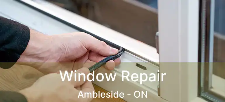  Window Repair Ambleside - ON