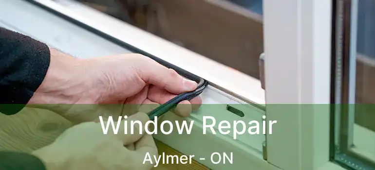  Window Repair Aylmer - ON