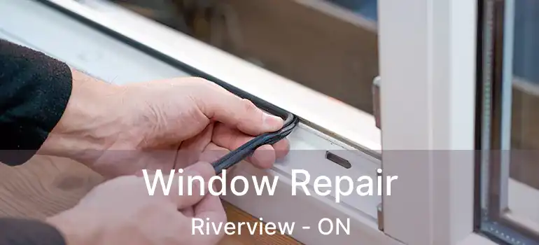  Window Repair Riverview - ON