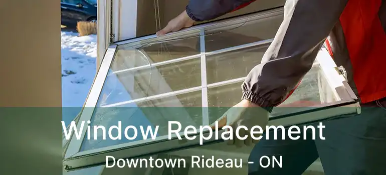  Window Replacement Downtown Rideau - ON