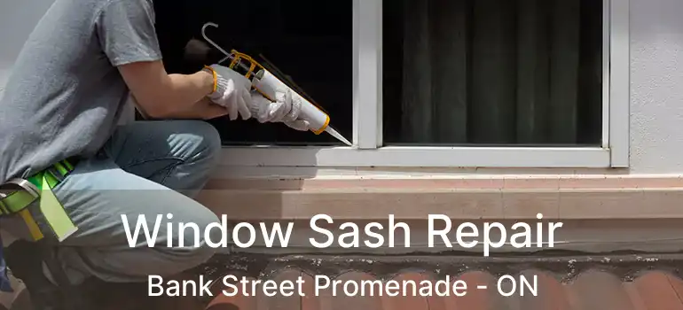  Window Sash Repair Bank Street Promenade - ON