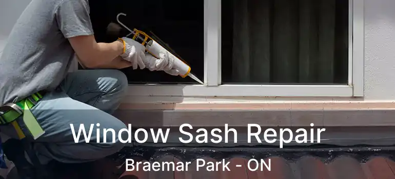  Window Sash Repair Braemar Park - ON