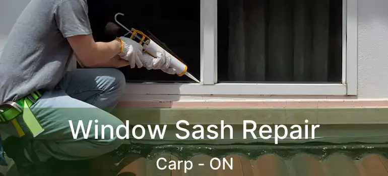  Window Sash Repair Carp - ON