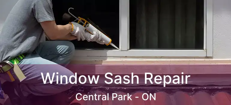  Window Sash Repair Central Park - ON