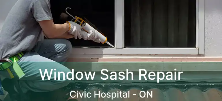  Window Sash Repair Civic Hospital - ON