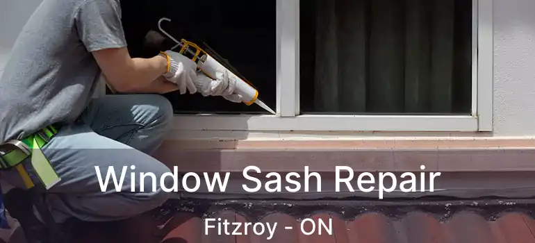  Window Sash Repair Fitzroy - ON