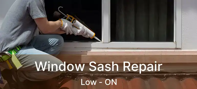  Window Sash Repair Low - ON