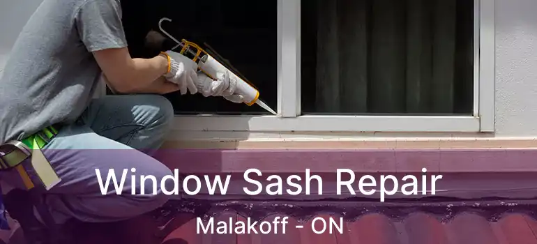  Window Sash Repair Malakoff - ON