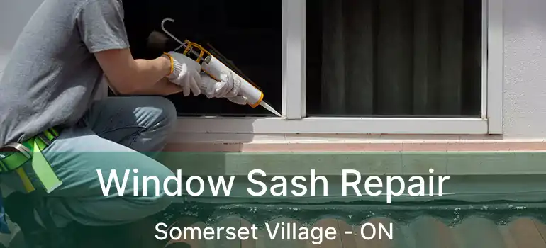  Window Sash Repair Somerset Village - ON