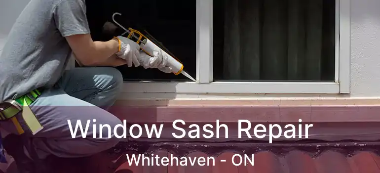  Window Sash Repair Whitehaven - ON