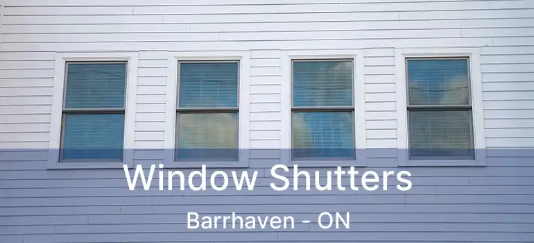  Window Shutters Barrhaven - ON