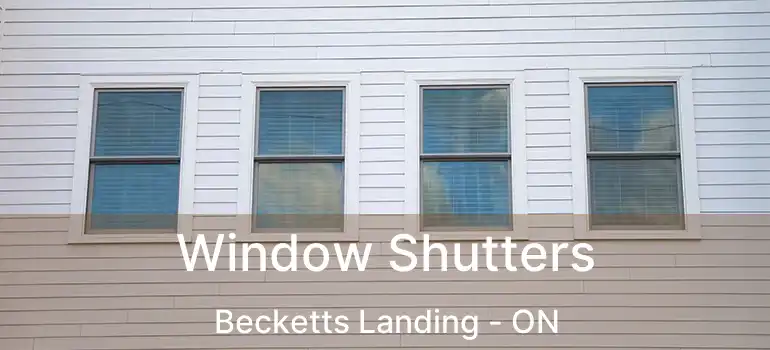  Window Shutters Becketts Landing - ON