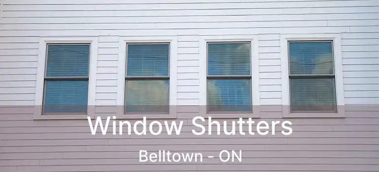  Window Shutters Belltown - ON