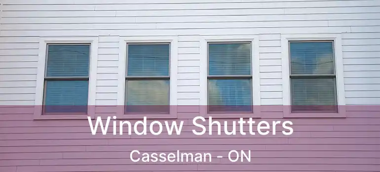  Window Shutters Casselman - ON