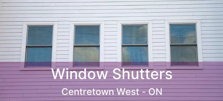  Window Shutters Centretown West - ON