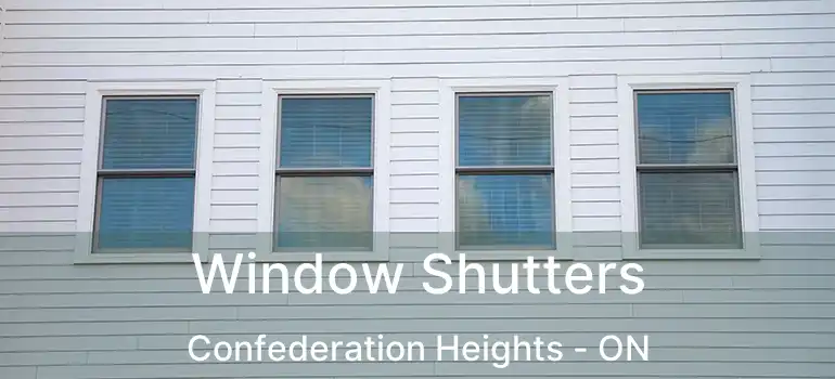  Window Shutters Confederation Heights - ON