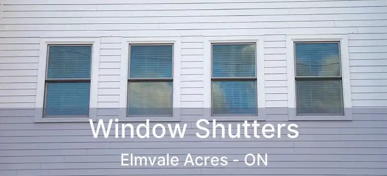  Window Shutters Elmvale Acres - ON