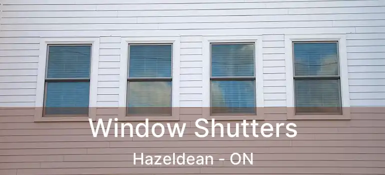  Window Shutters Hazeldean - ON