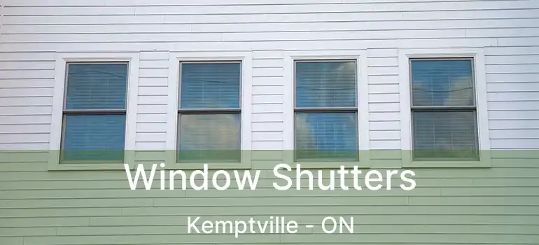  Window Shutters Kemptville - ON