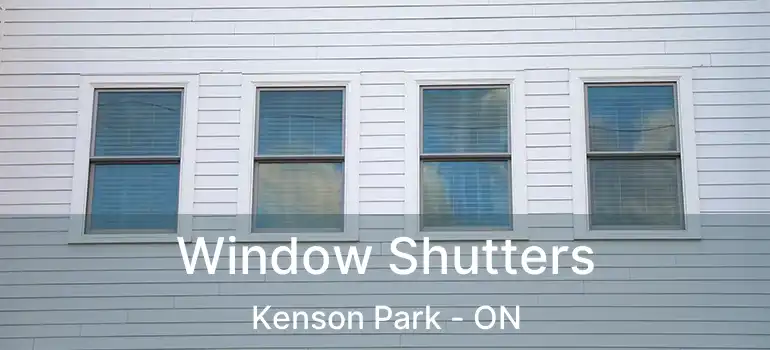  Window Shutters Kenson Park - ON