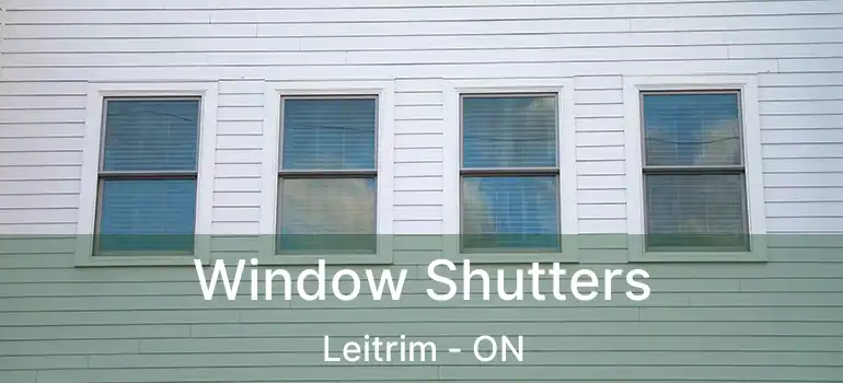  Window Shutters Leitrim - ON